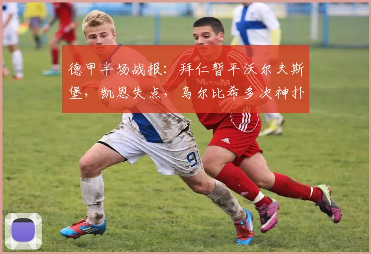 德甲半场战报：拜仁暂平沃尔夫斯堡，凯恩失点，乌尔比希多次神扑救主